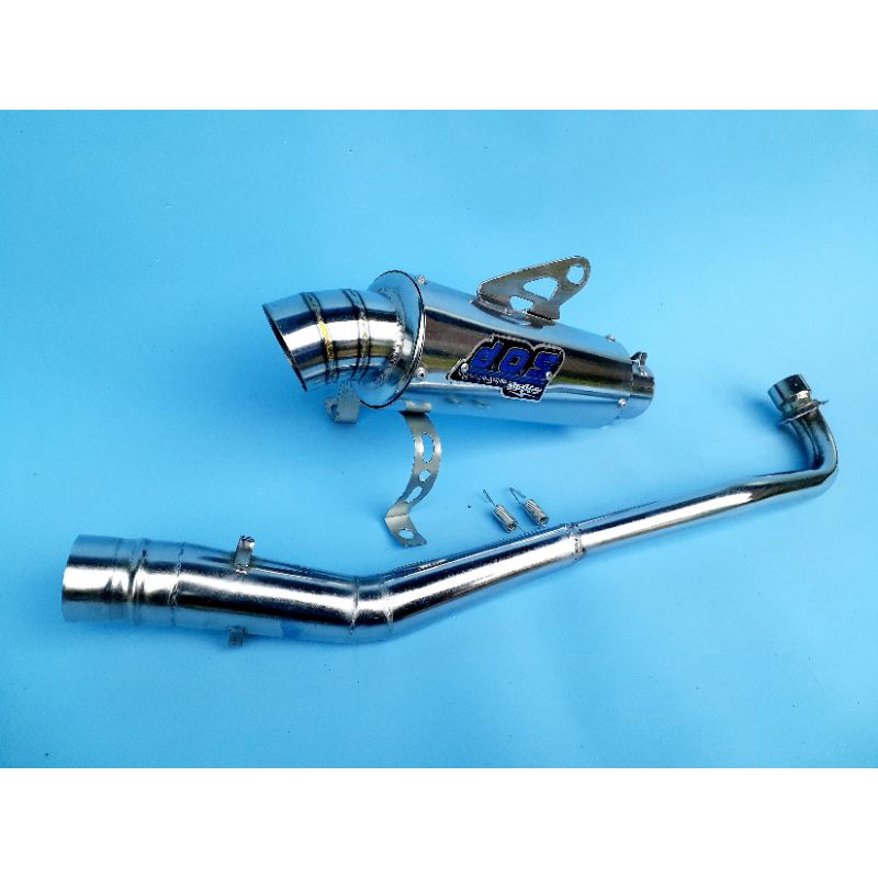 Knalpot Racing Dos Supra x 125 All Series  Revo Fi All Series Kharisma Blade 125 Blade 110