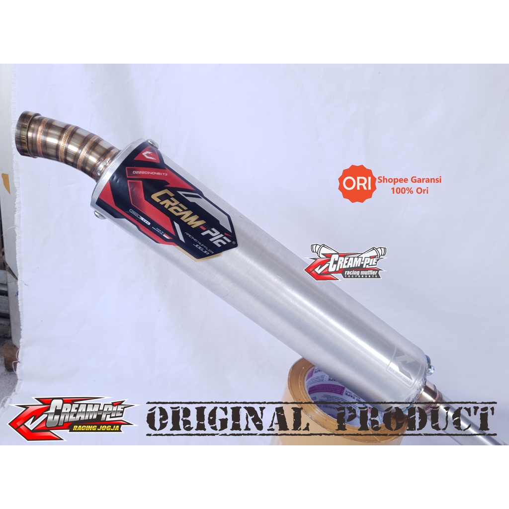 Knalpot CREAMPIE Ninja 2T 150 R RR SS Tipe NS2 Stainless ASLI Jogja-3