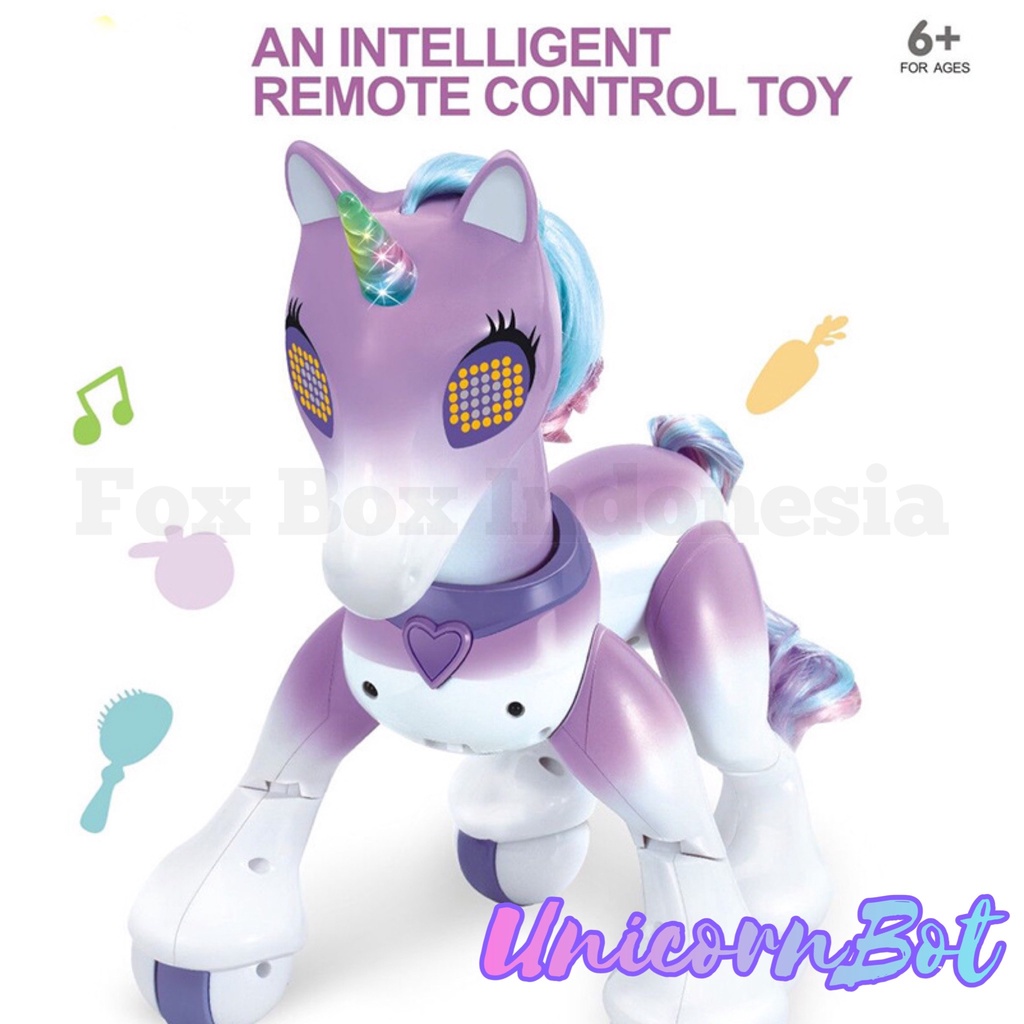 Remote Control Robot Unicorn - Mainan Robot Canggih Interaktif - Fox Box Indonesia