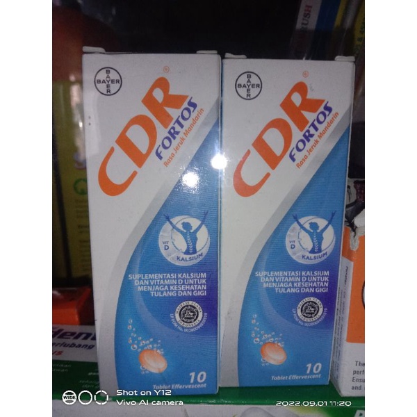 CDR Fortos / CDR Biru / CDR Vitamin Kekuatan Tulang&amp;Gigi