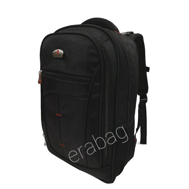 Polo Ace Ransel Laptop Kerja Kuliah 9075 Hitam