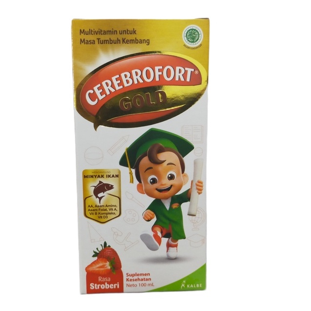 Cerebrofort Gold Jeruk Multivitamin Anak