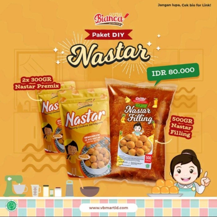 

BISA COD Paket DIY NASTAR Rp.80.000