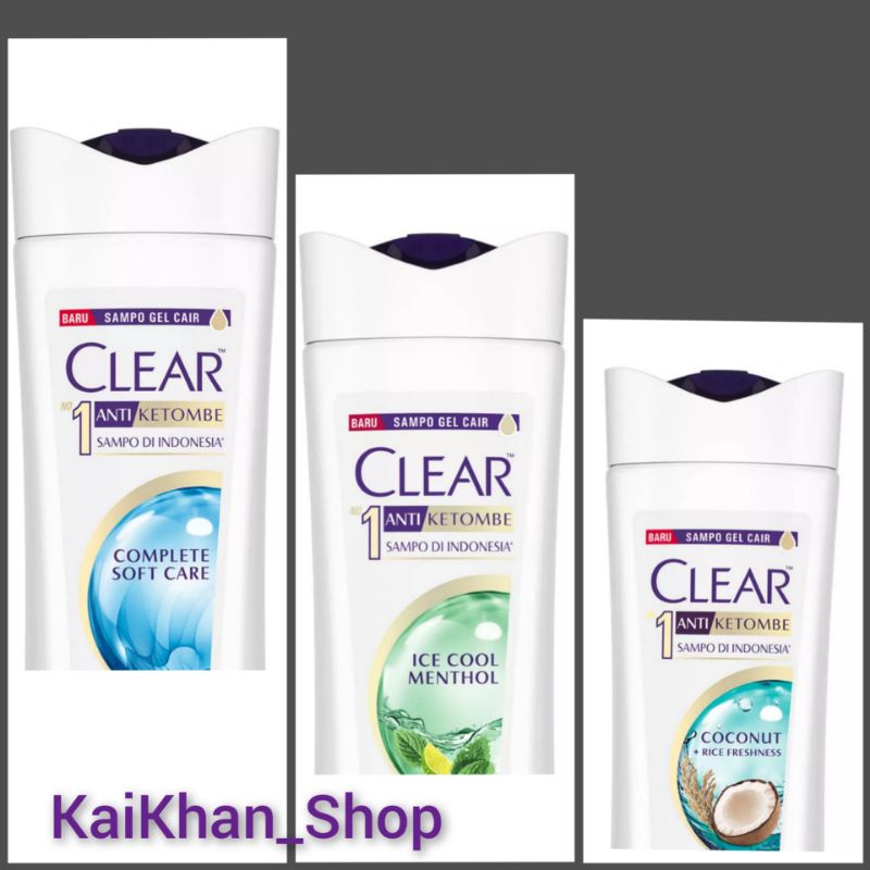 CLEAR Shampoo ANTI KETOMBE [ 300ml ]