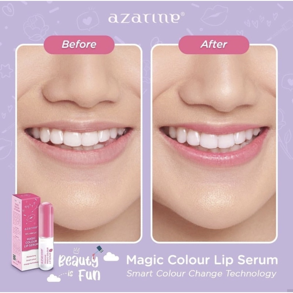 Azarine Magic Colour Lip Serum | Lip Serum VITAMIN LAB 3.5ml