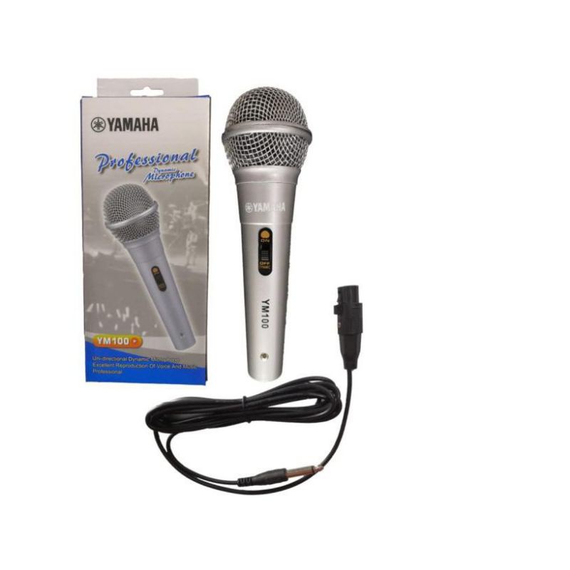 Microphone Yamaha YM 100 Mik/Mikropon/Mic Kabel