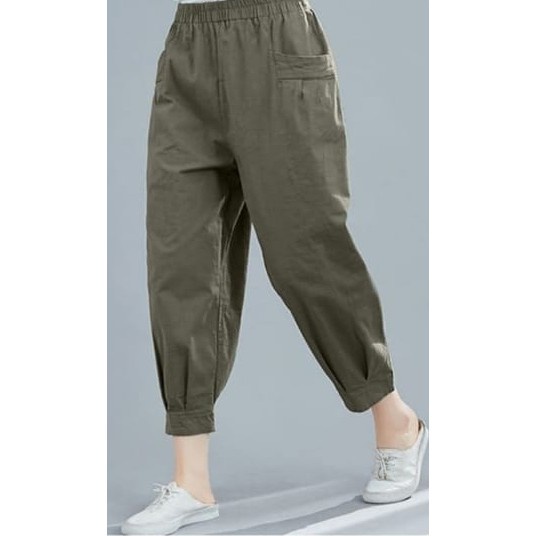 Uniqlo Pant Korean Celana Wanita BaggyPant Style Haruka Harem