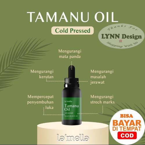 MURNI MINYAK TAMANU 100% Tamanu Oil 10 ML By La'mella