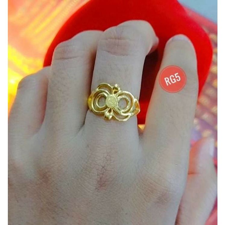 Cincin Lapis emas 24karat