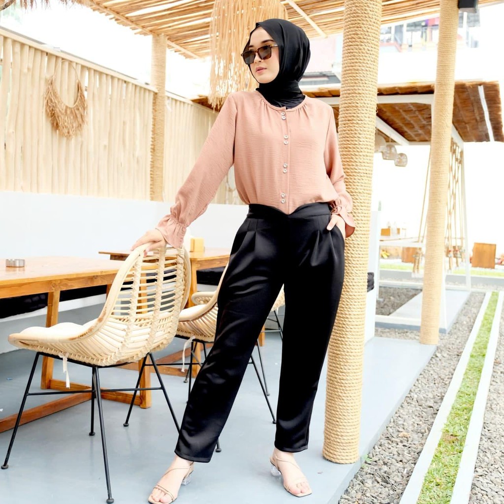 AGATHA PANTS / CELANA SCUBA / CELANA KERJA