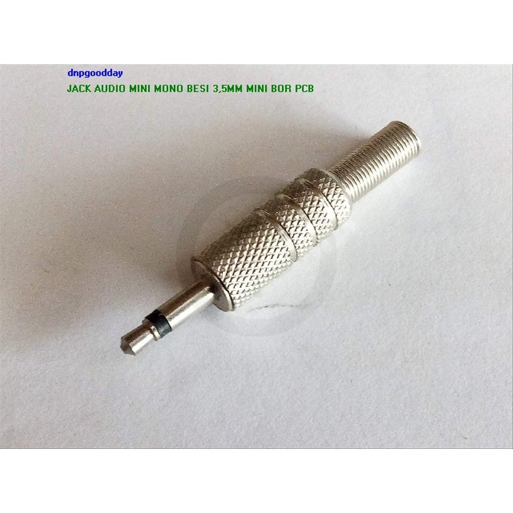 [6GRAM] JACK MINI MONO 3,5mm BESI SILVER