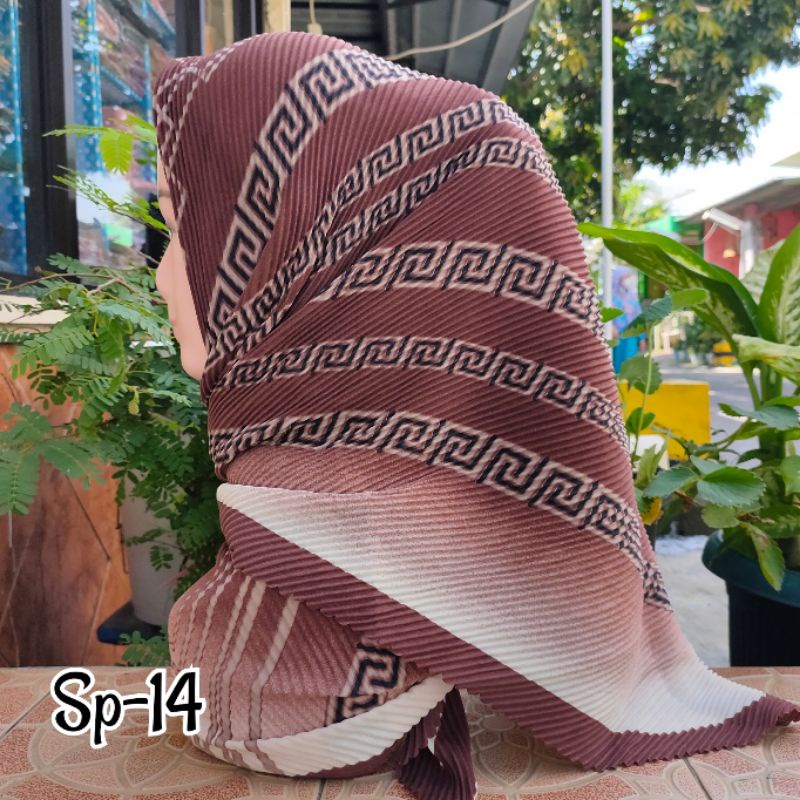 SEGIEMPAT PLISKET MOTIF / JILBAB SEGIEMPAT PLISKET / SEGIEMPAT VOAL / SEGI EMPAT PLISKET / VOAL MOTIF / JILBAB PLISKET-Sp-14