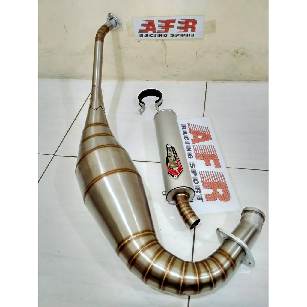 Knalpot Ninja R Rr Crempie Zz1 Stainless .