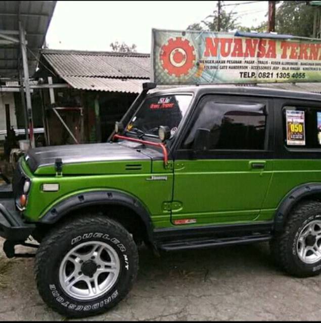 Over Fender bulat model ori Jimny berkualitas