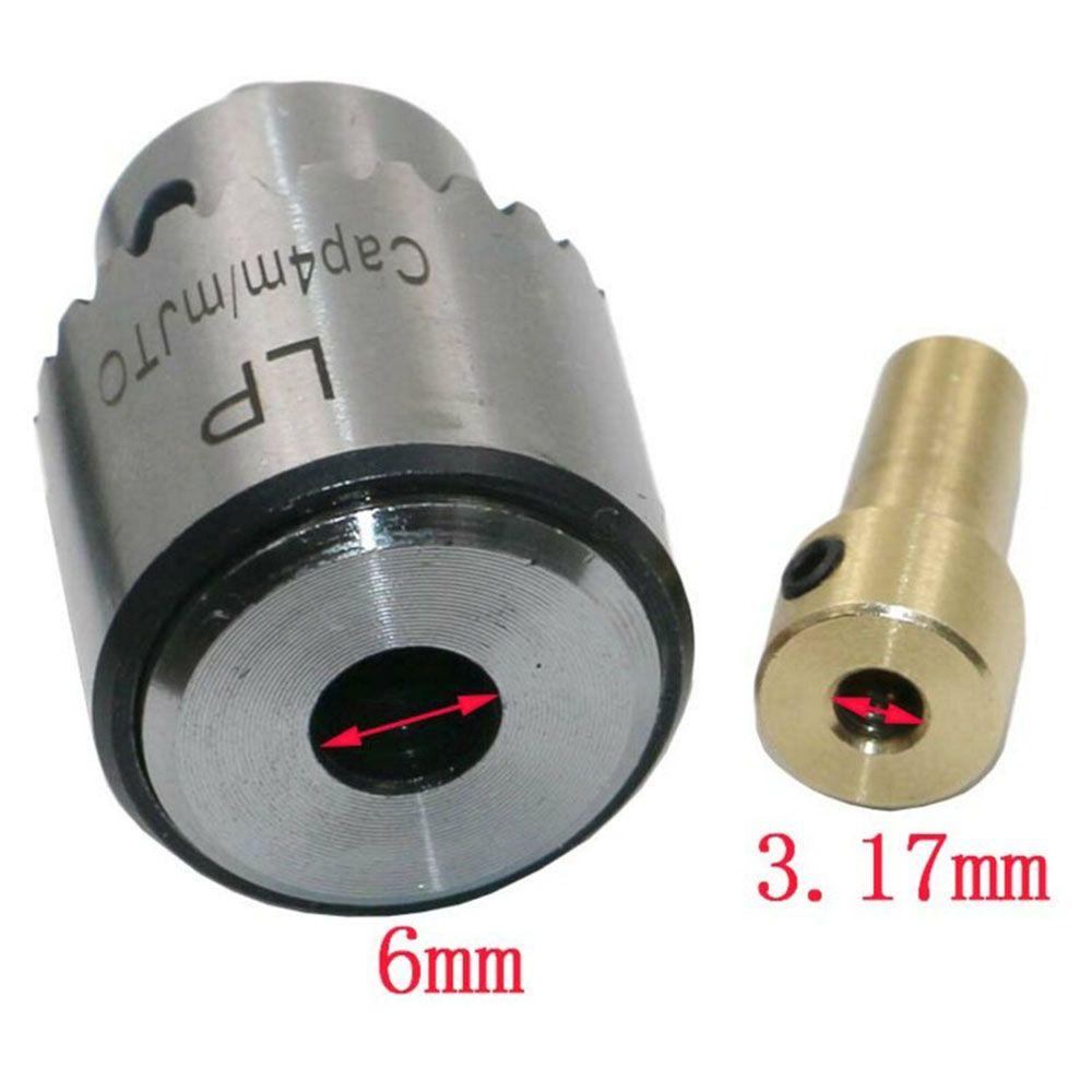 Solighter Micro Motor 3.17mm Kuningan Mini Mounted Clamping Range