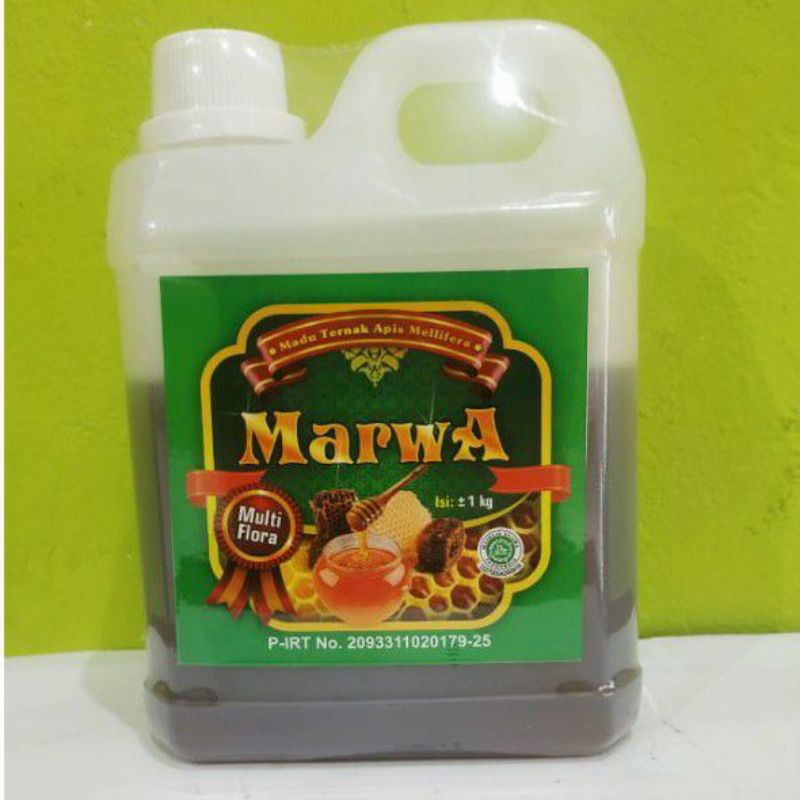 

Madu Marwa Multiflora Al Ghuroba 1kg-MADU TERNAK ASLI MURNI 100%