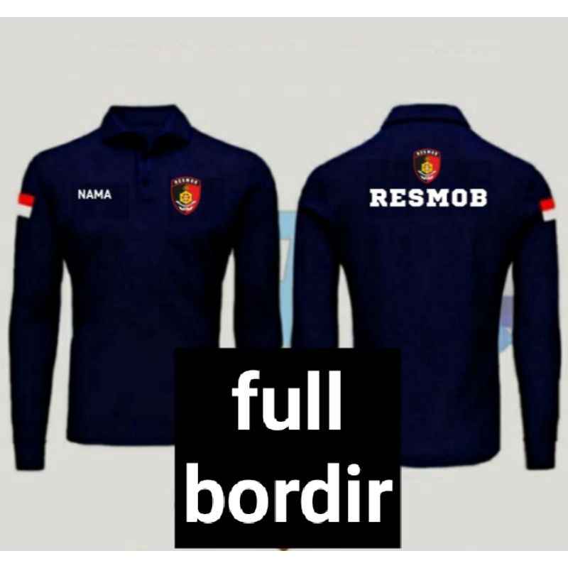 kaos Resmob baju Resmob seragam Resmob polo shirt Resmob poloshirt Resmob kaos katun Resmob kaos pol