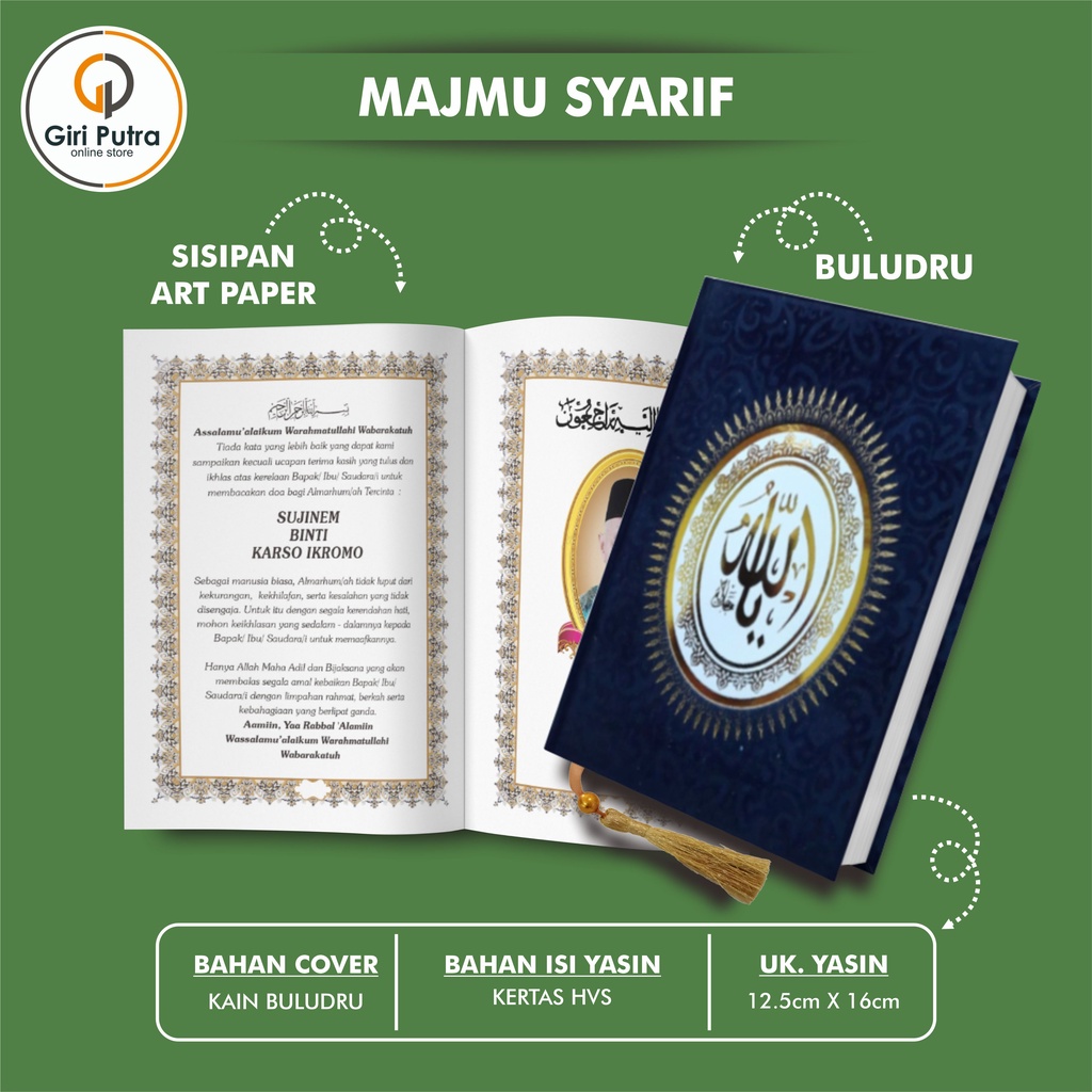 Majmu Syarif Kamil / Hard Cover Majmu Syarif