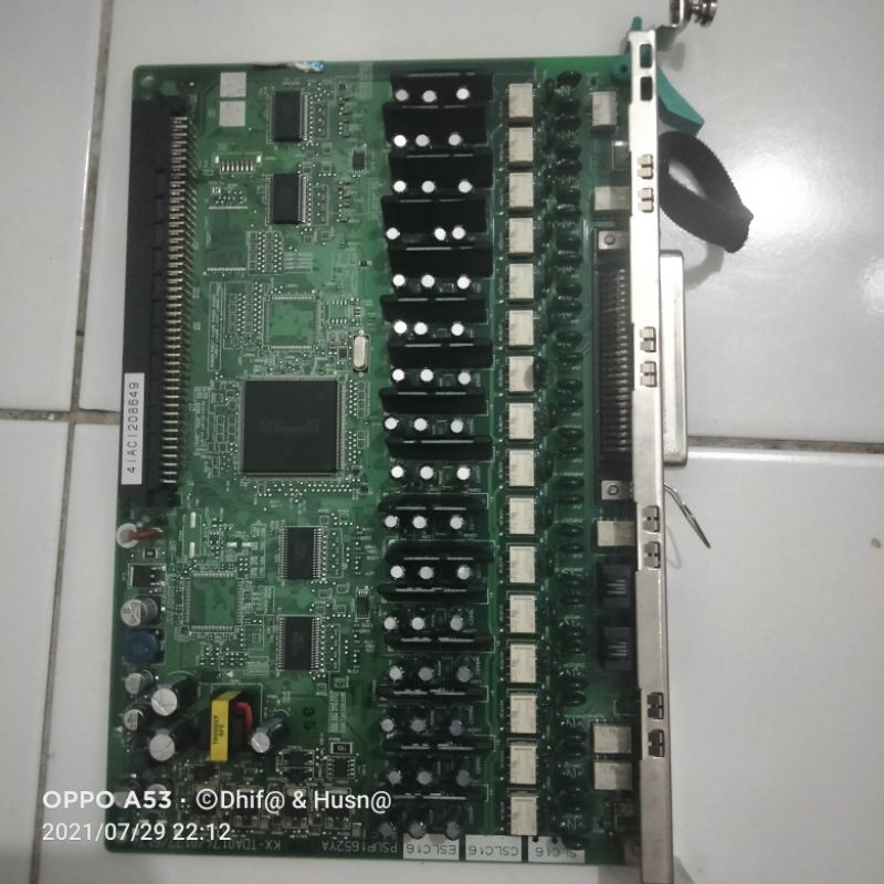 EXPAND CARD KX-TDA0174 SLC16 PORT SINGLE LINE ANALOG