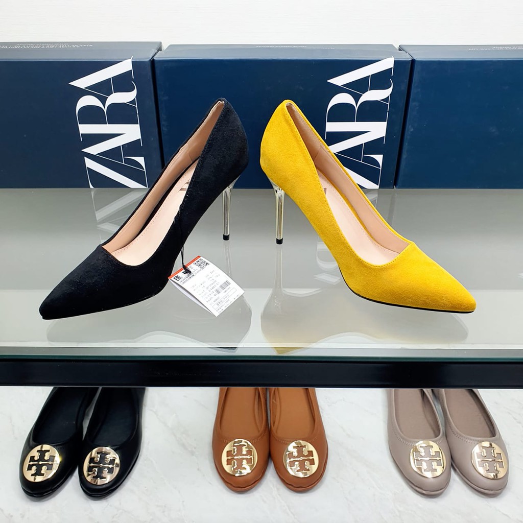 Sandal Wanita Branded Sendal Zara 883  Heels 9cm Sepatu Perempuan