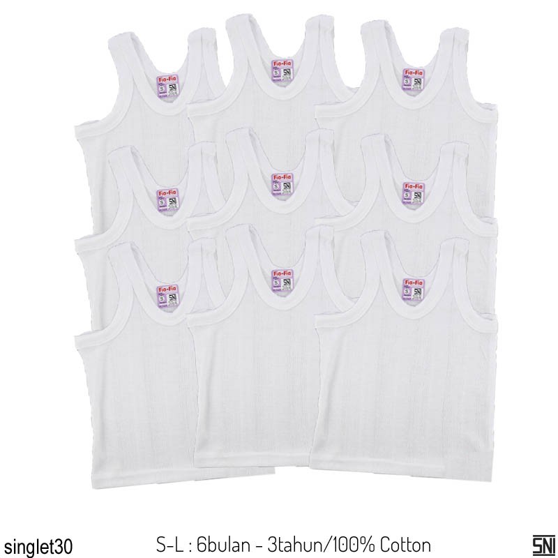 SINGLET ANAK PREMIUM - SINGLET ANAK GROSIR - SINGLET BAYI MURAH - SINGLET ANAK POLOS SINGLET30