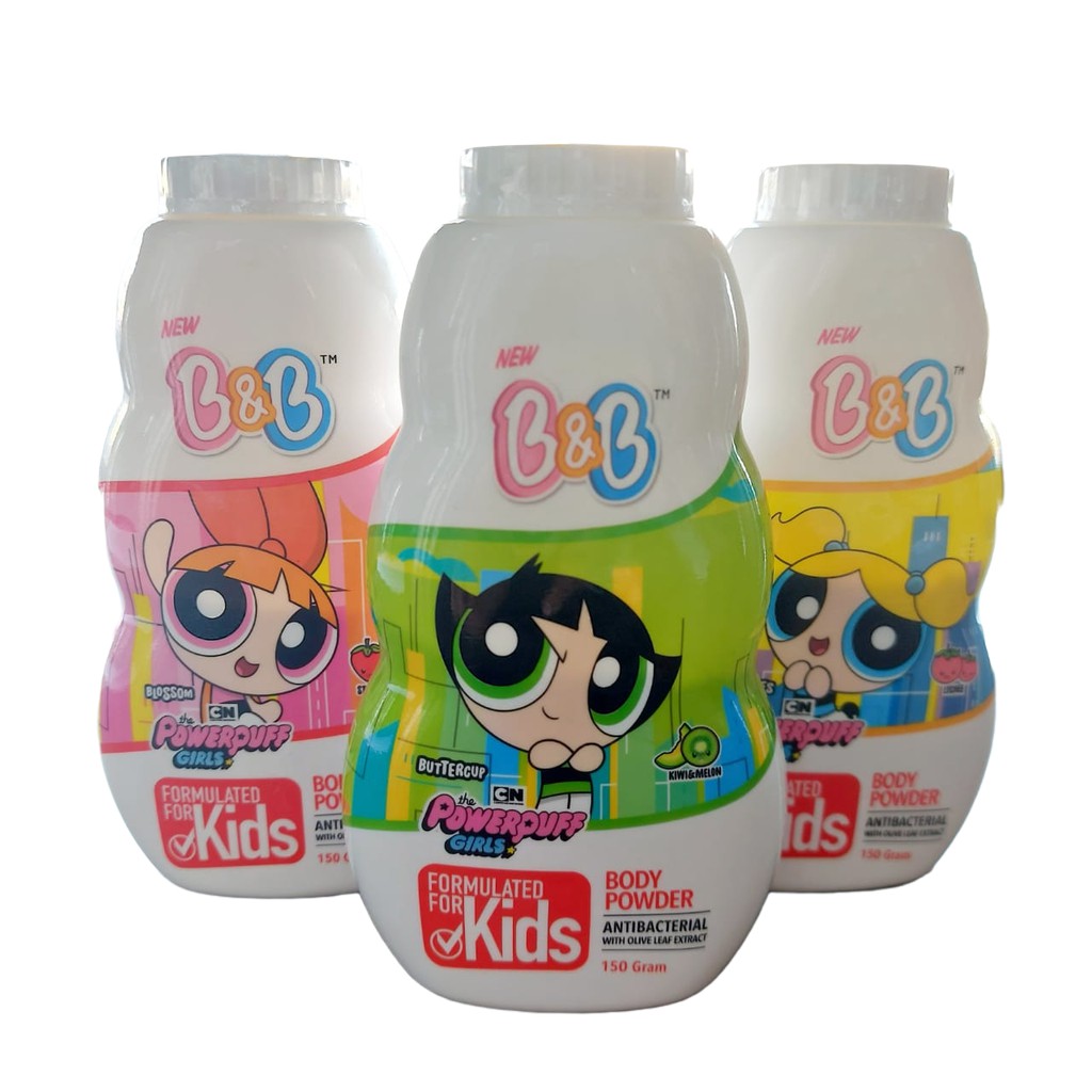 B&amp;B Kids Antibacterial Body Powder 150 g