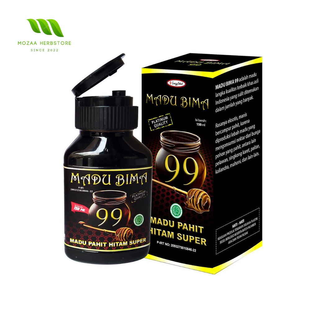 Madu Hitam Pahit Madu Bima 99 Original