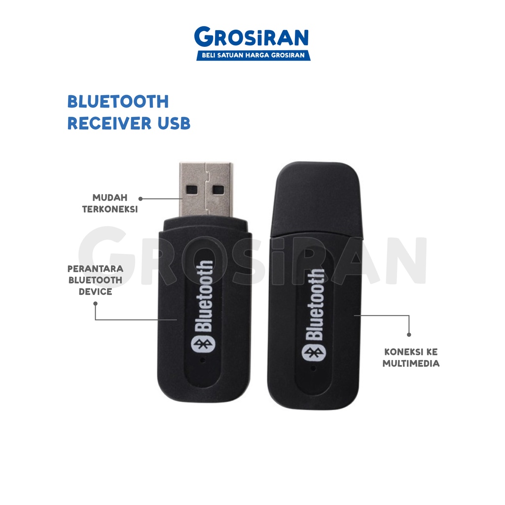 Bluetooth Receiver USB Wireless Adapter Speaker Bluetooth Salon Mobil AUX Jack 3.5mm Audio Stereo Mu