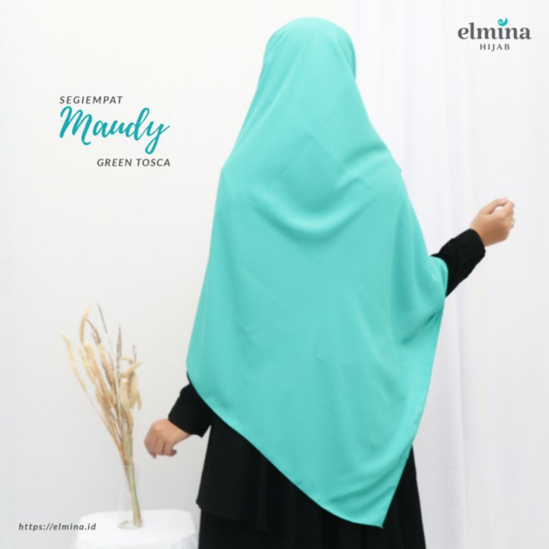 Jilbab segi empat wolfis maudy by elmina hijab