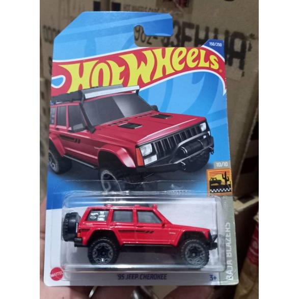 hotwheels 95 JEEP CHEROKEE HW BAJA BLAZERS