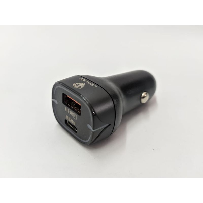 Car Charger Lenyes CA868 38W Fast Charging Saver Mobil Port Type C