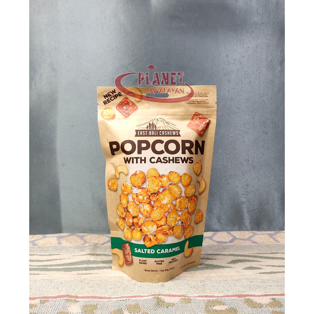 

EAST BALI CASHEWS POPCORN SALTED CARAMEL
