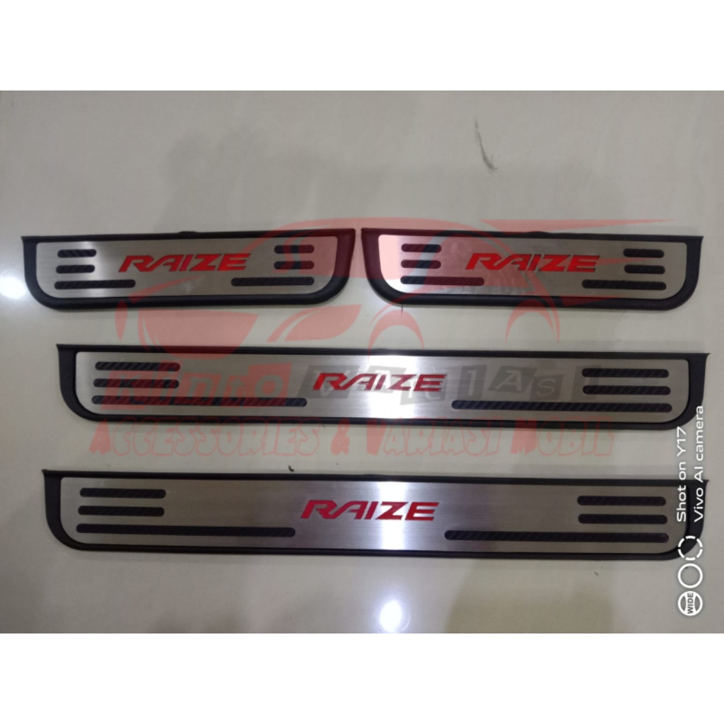 Sill Plate / Sill Plate Samping Toyota Raize Tanpa Lampu