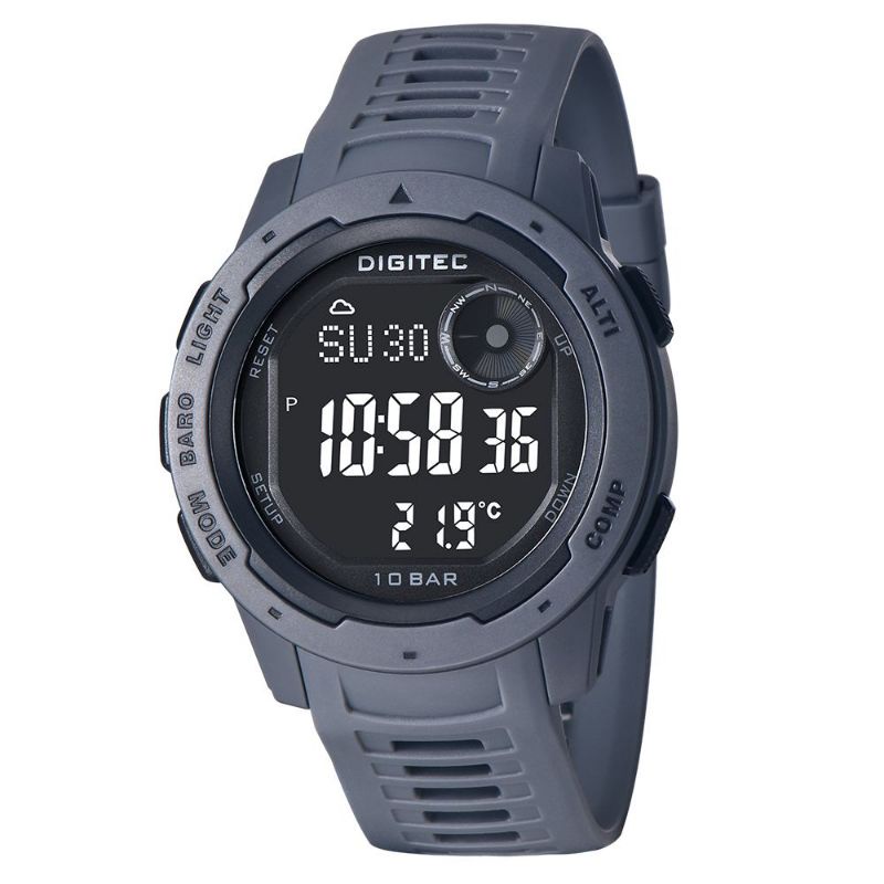 jam tangan altimeter kompas digitec Ori outdoor DS-8100T 8100 barometer compass garansi 6 water resi