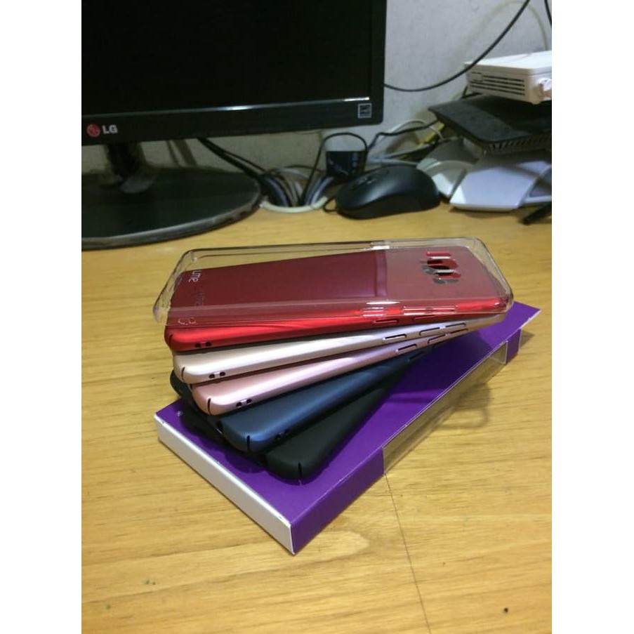 Promo Samsung Galaxy S8 Gea HardCase / Casing / Softcase / Bumper Hard Case - Putih Murah