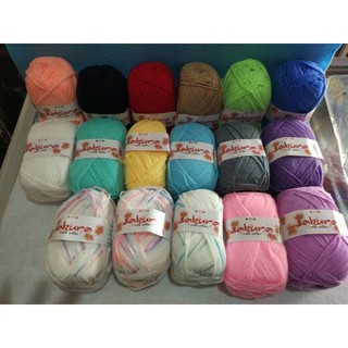  Benang  Wool  sedang wool  warna wool  katun Shopee Indonesia