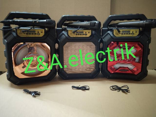 Speaker Radio Portable karaoke Seri : 4080BT A MITSUYAMA