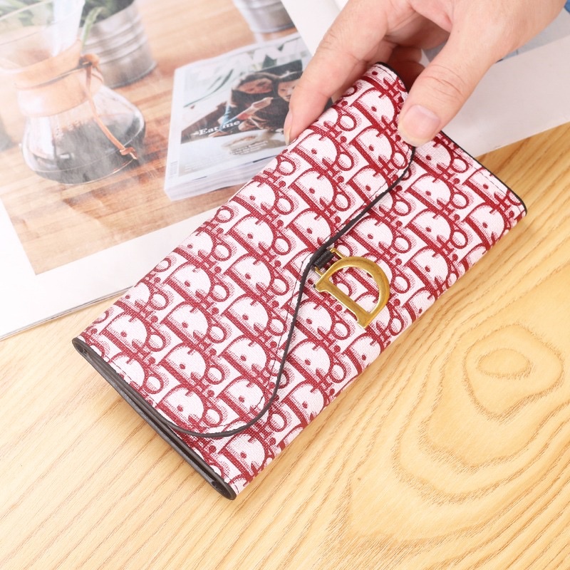 TI 3102 - DOMPET PANJANG WANITA IMPORT MURAH DOMPET BRANDED KOREA - H