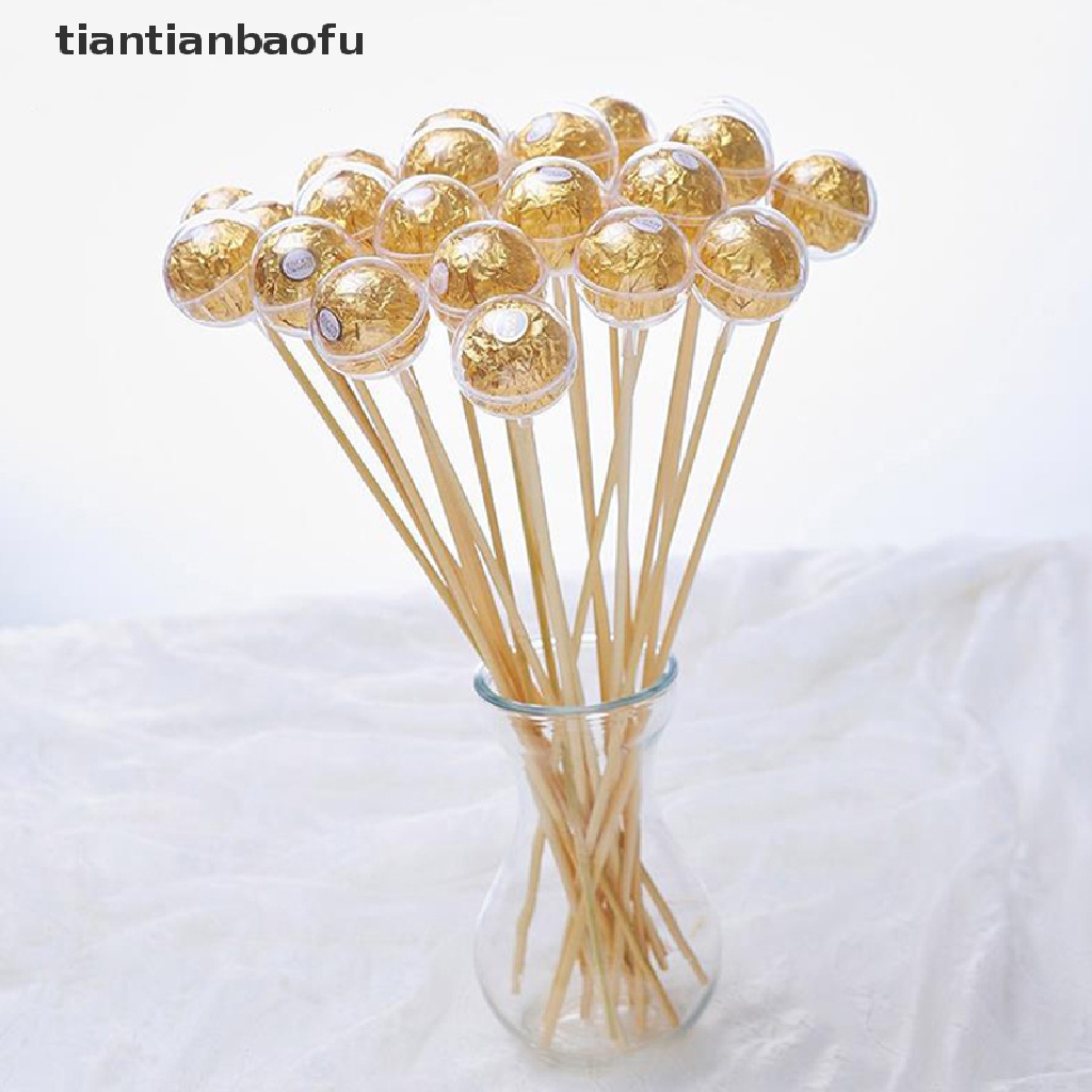 [tiantianbaofu] 10PCS Chocolate Truffle Liner Chocolate Wrappers Candy Packaging Holder Boutique