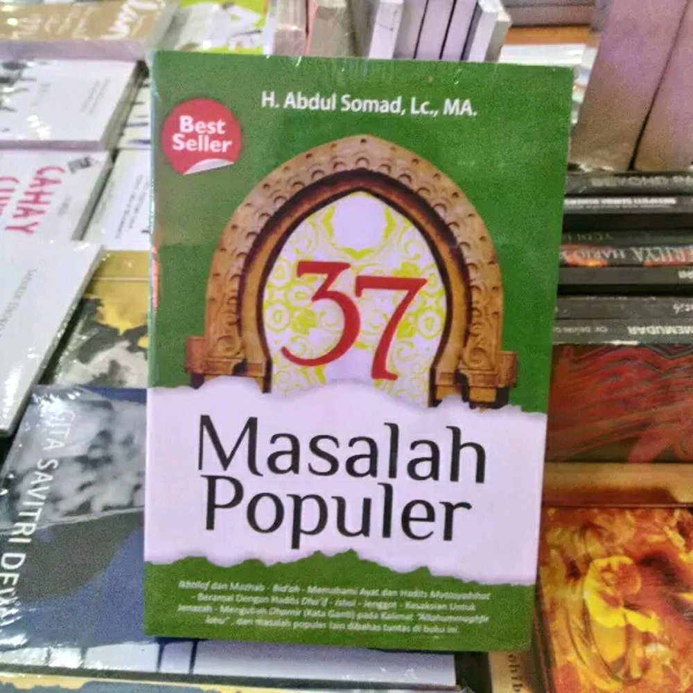 Dijual Buku   37 MASALAH POPULER   H ABDUL SOMAD Diskon