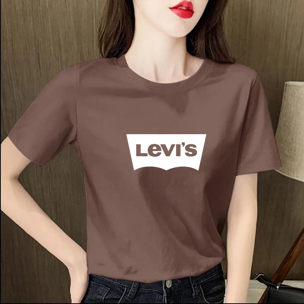 kaos oblong  EVIS  / kaos cewe / atasan cewe terbaru  / baju lebaran - alipio fashion