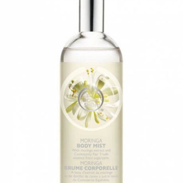 The body shop (body mist moringa)
