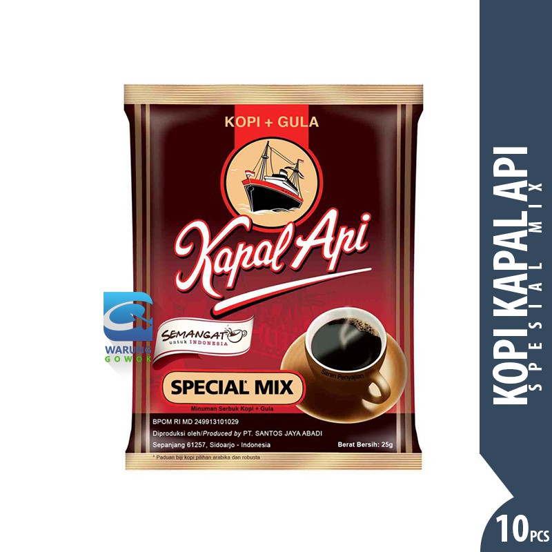 

Kopi Kapal Api Spesial Mix - 10pcs