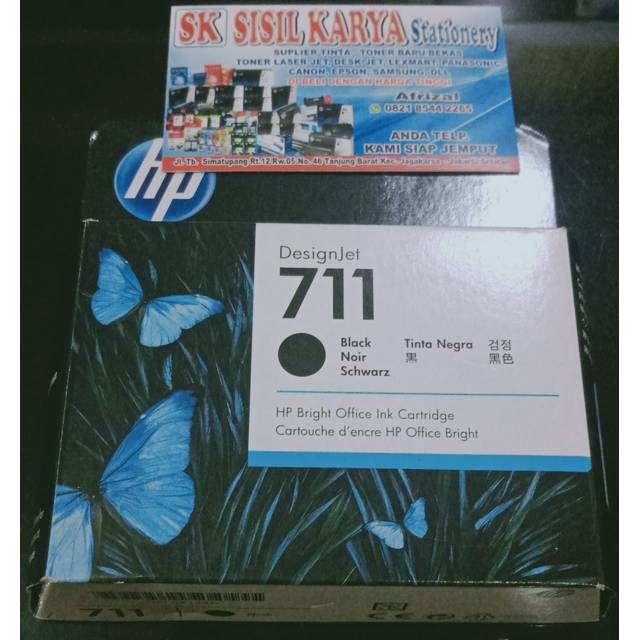 Tinta HP 711 Black 80ml