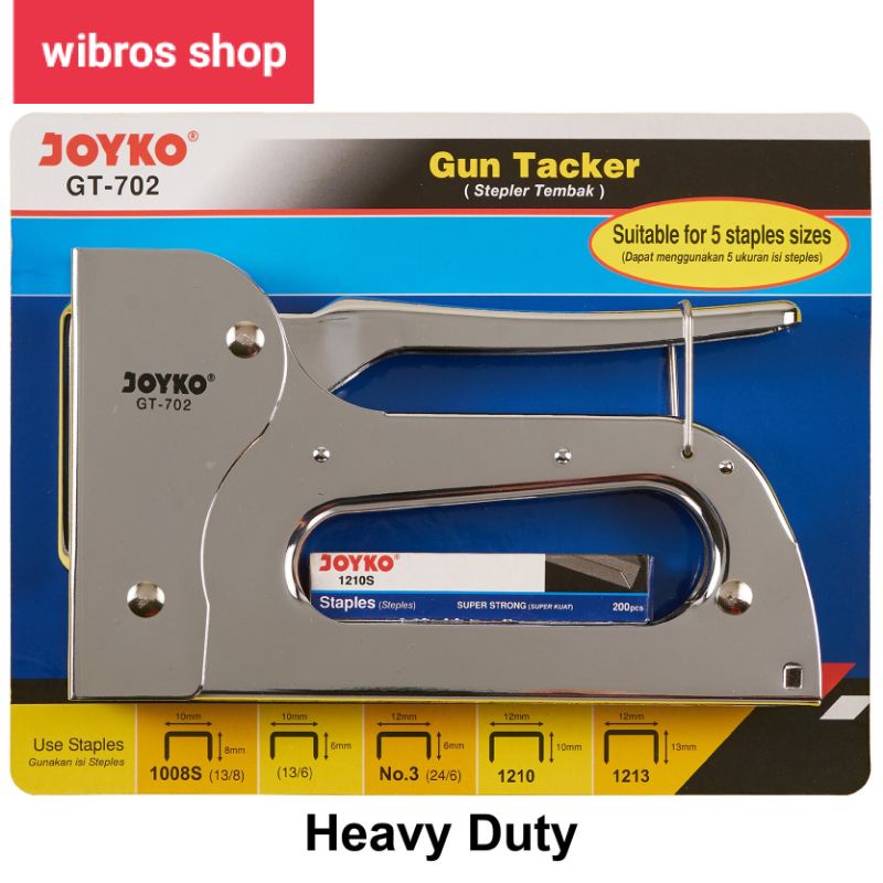 

Gun Tacker Stepler Tembak Joyko GT-702