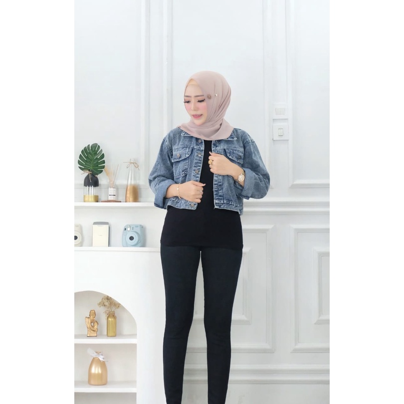 Jaket Jeans - Ori Jeans Tebal 13OZ Premium Jacket Jeans