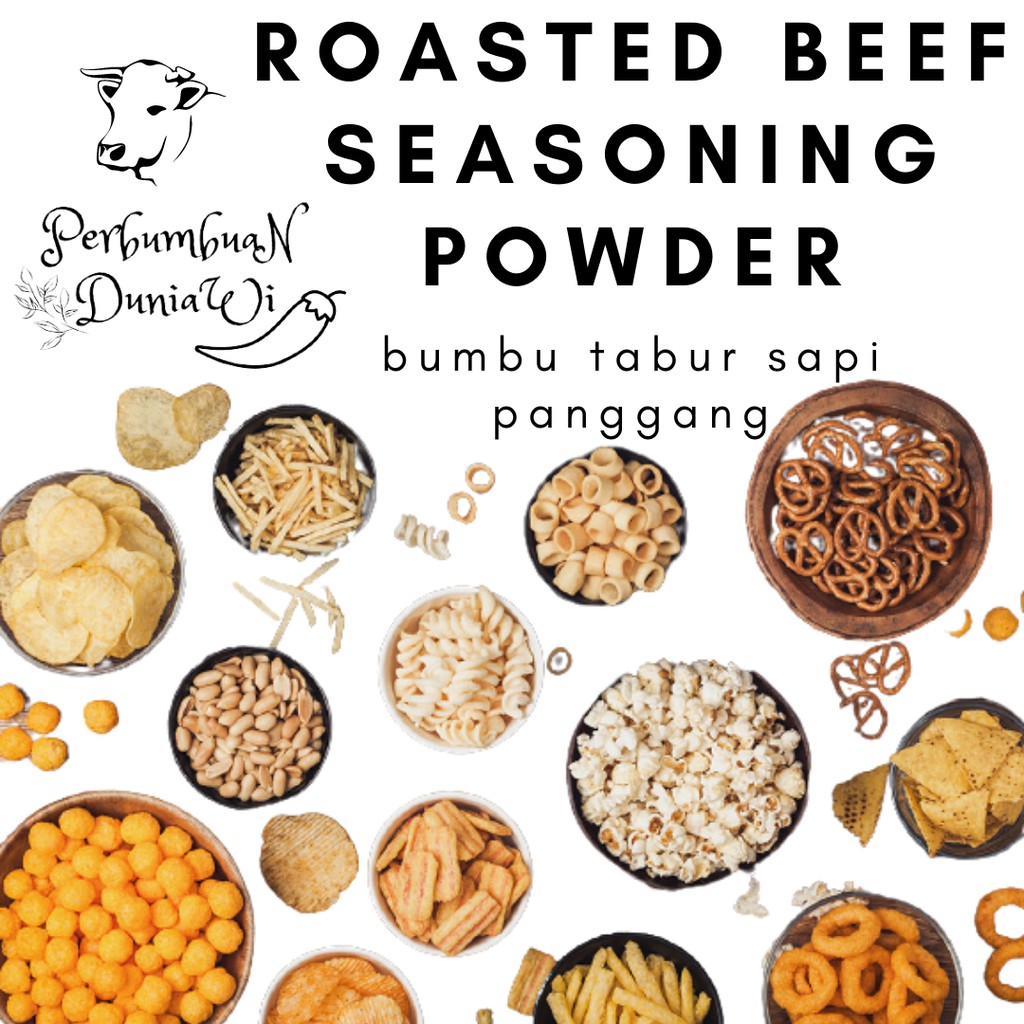 

Bumbu Tabur Rasa Sapi Panggang Seasoning Powder Roasted 100 Gr Surabaya - Perbumbuan Duniawi