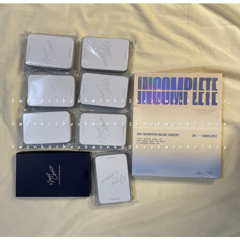 [PELUNASAN] SEVENTEEN - YOUR CHOICE MERCH