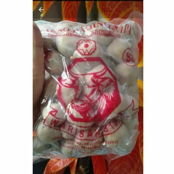 

Bakso warisan isi 50 pcs