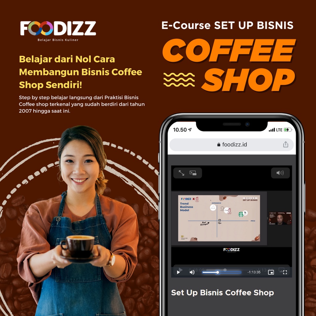 Jual Foodizz E-Course Set Up Bisnis Coffee Shop | Shopee Indonesia